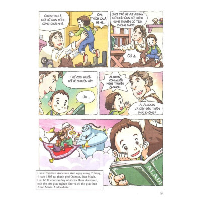 Who? Chuyện Kể Về Danh Nhân Thế Giới: Hans Christian Andersen (Tái Bản 2020)