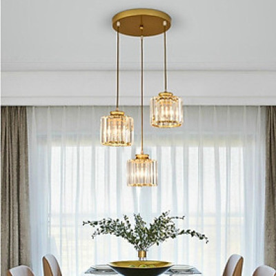 Đèn thả pha lê TOGU cao cấp trang trí nội thất hiện đại, sang trọng.