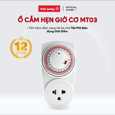 Ổ cắm hẹn giờ MT03 WR 13