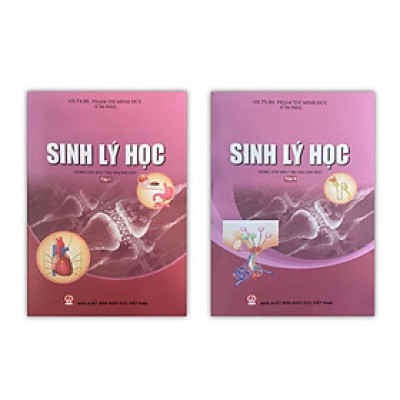 Sách - Combo Sinh Lý Học Tập 1 + Tập 2 - Dùng Cho Đào Tạo Sau Đại Học (DN)