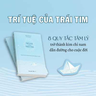 Sách - Trí Tuệ Của Trái Tim - 8 Quy Tắc Tâm Lý Trở Thành Kim Chỉ Nam Dẫn Đường cho Mọi Cuộc Đời - AZ Việt Nam