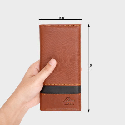 Ví nam da bò Lata ( Thời trang nam - Ví da thật LVN54 )
