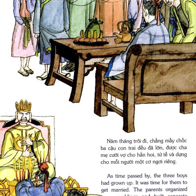 Tranh Truyện Dân Gian Việt Nam - Cha Mẹ Nuôi Con Bằng Trời Bằng Bể (Tái Bản 2024)