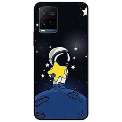 Ốp lưng dành cho Vivo Y21 - Vivo Y21s mẫu Du Hành Ôm Sao