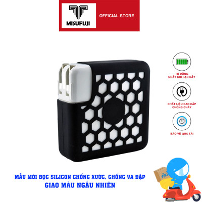 Adapter Sạc dành cho Macbook Pro Macbook Air 2008 2009 2010 2011 - Mẫu mới bọc Silicon chống xước chống va đập - Hàng Nhập Khẩu New Seal