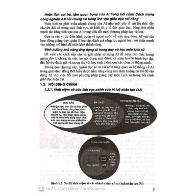 Ứng Dụng Trí Tuệ AI Trong Dạy Và Học môn lịch sử ( (Dành Giáo Viên Và Học Sinh - Dùng Cho Các Bộ SGK Hiện Hành) )