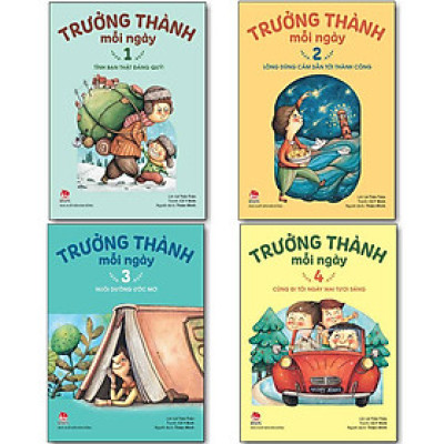 Combo 4 Cuốn: Trưởng Thành Mỗi Ngày