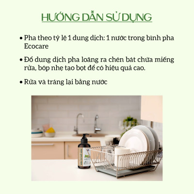 Nước rửa chén hữu cơ Bồ hòn 4000ml, Nước rửa bát hữu cơ tự nhiên