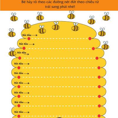 Sách - Rèn Luyện Kỹ Năng Cầm Bút Cho Trẻ - Tô Nét Cơ Bản