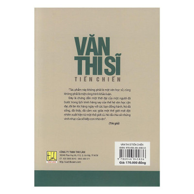Sách - Văn Thi Sĩ Tiền Chiến - Chính Thông Book