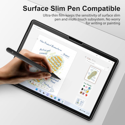 Dán Màn Hình Cường Lực dành cho Surface Pro 12/11/10/9/Pro 8 9H 2.5D Zaki - Hàng Chính Hãng