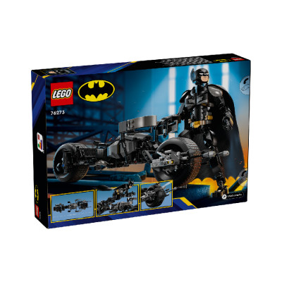 LEGO SUPERHEROES 76273 Đồ Chơi Lắp Ráp Mô Hình Người Dơi Và Siêu Xe Batpod (713 chi tiết)