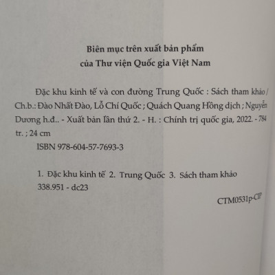 Đặc Khu Kinh Tế và Con Đường Trung Quốc