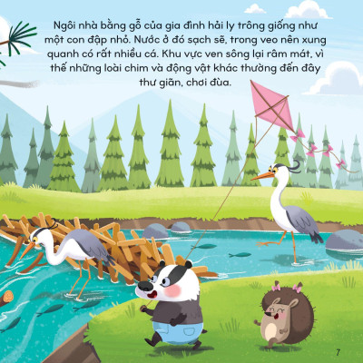 Sách Bố Tớ Tuyệt Vời Nhất - Ngôi Nhà Ấm Áp Của Hải Ly Bố