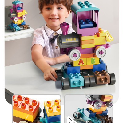 FEELO - Lắp Ráp Đoàn Tàu Xe Lữa - Chữ Cái & Số