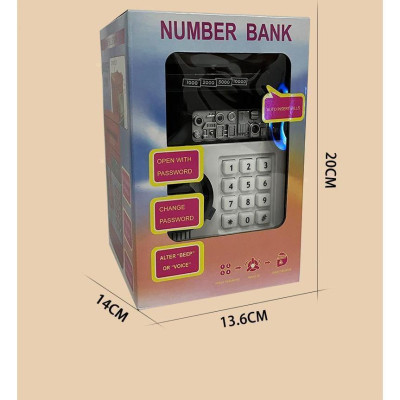 Két Sắt Hình Trụ ATM Cuộn Tiền Tự Động Có Mã Số