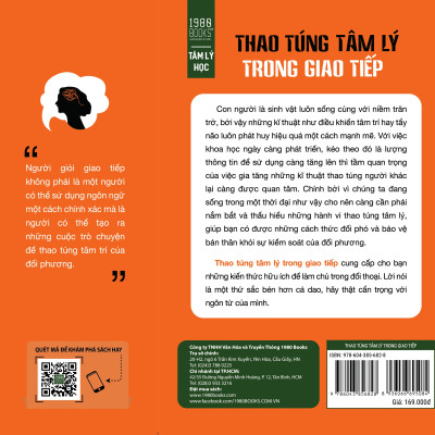 Sách - Thao túng tâm lý trong giao tiếp - Dr. Hiro