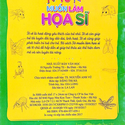 Tớ Muốn Làm Họa Sĩ 5 - Côn Trùng