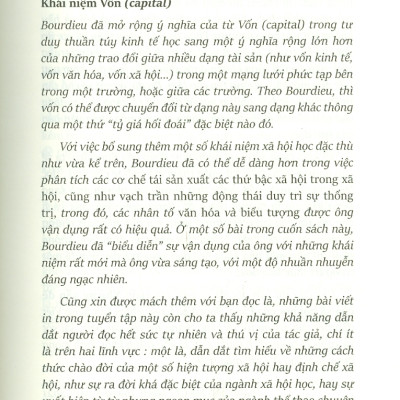 Sách PACE Books - Những Vấn Đề Của Xã Hội Học (Questions de sociologie) 