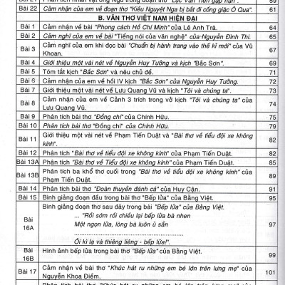 Phân Tích Bình Giảng Thơ Văn Lớp 9 _HA