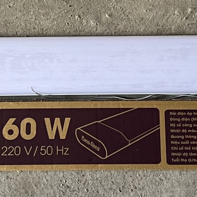 Bóng đèn LED Tuýp 1m2 60w nhôm nhựa Rạng Đông, siêu sáng tiết kiệm điện, Model M66 1200/60W