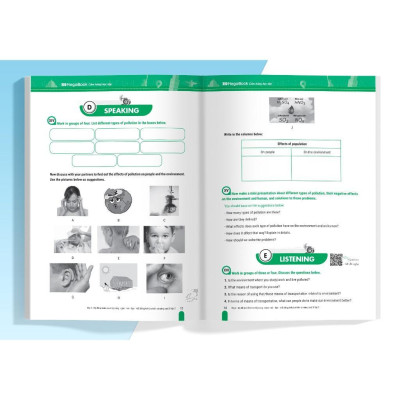 Sách - Big 4 Bộ Đề Tự Kiểm Tra 4 Kỹ Năng Nghe - Nói - Đọc - Viết Tiếng Anh Cơ Bản Và Nâng Cao Lớp 8 - Tập 2 - Megabook