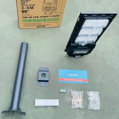ĐÈN NĂNG LƯƠNG MẶT TRỜI KAZAKI KZ-SLT33-800W- HÀNG CHÍNH HÃNG