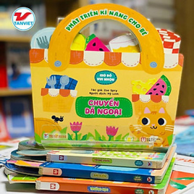 Sách - Phát Triển Kỹ Năng Cho Bé - Giỏ Đồ Vui Nhộn - Chuyến Dã Ngoại - Tân Việt Books