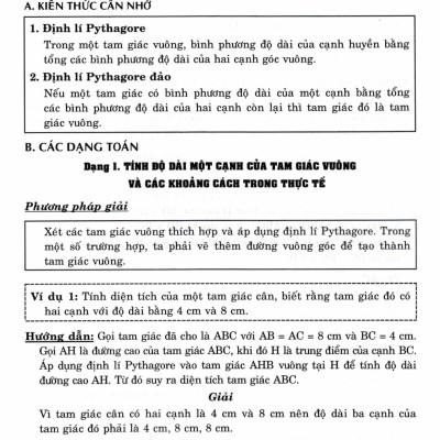 Toán Nâng Cao Hình Học 8 (Dùng Chung Cho Các Bộ SGK Hiện Hành) -  HA