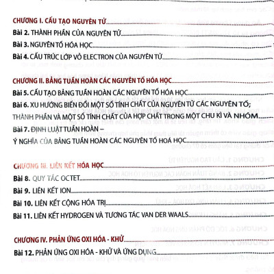 Sổ Tay Tóm Tắt Lí Thuyết Hóa Học 10 (Theo Chương Trình GDPT Mới)