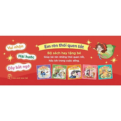 Combo Em Rèn Thói Quen Tốt - Bản Quyền