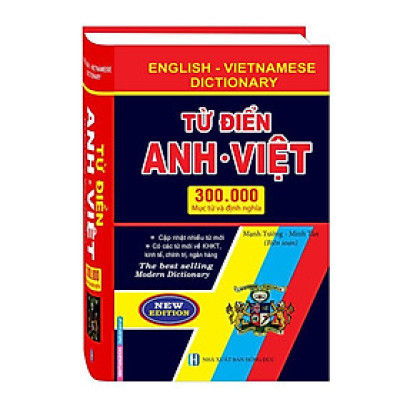 Sách - Từ Điển Anh Việt 300000 Mục Từ Và Định Nghĩa - Bìa Cứng - Minh Thắng