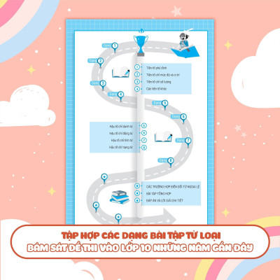 Sách - Bài Tập Tiếng Anh Ôn Thi Vào Lớp 10 Và 10 Chuyên - Đọc Hiểu, Phát Âm Trọng Âm, Giao Tiếp, Từ Loại - Combo 4 Cuốn - Megabook