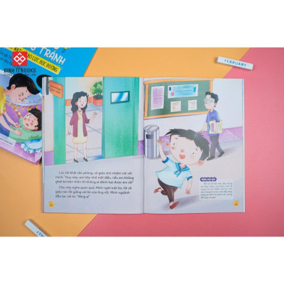 Sách - Kỹ Năng Phòng Tránh Bắt Nạt Và Bạo Lực Học Đường - Cho Trẻ 4 - 12 Tuổi - Combo 10 Cuốn - Đinh Tị Books