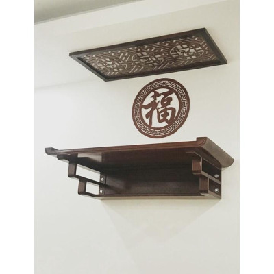 Bàn thờ treo tường hiện đại cho nhà ở , chung cư, kích thước 81cmx48cm miễn phí vận chuyển khu vực miền bắc giá thật
