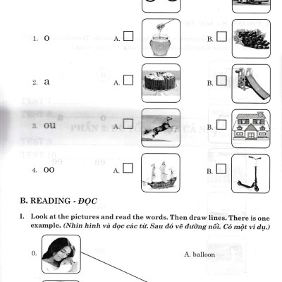 Đề Kiểm Tra Tiếng Anh Lớp 2 (Dùng Chung Cho Các Bộ SGK Hiện Hành)