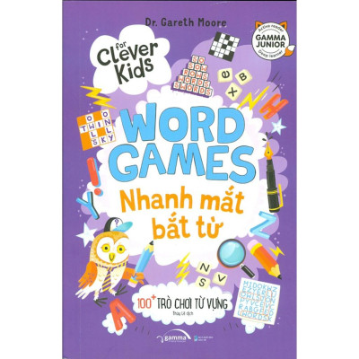 Nhanh Mắt Bắt Từ - Trọn Bộ 3 Cuốn (Trò Chơi: Tìm Từ, Từ Vựng, Ô Chữ) - Bản Quyền