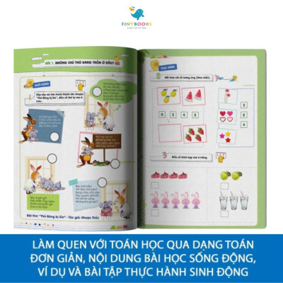 Sách - Combo Pomath Toán Tư Duy Cho Trẻ Em (Tập 1 - 6) Theo Chương Trình Mới Nhất