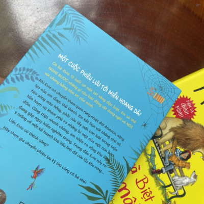 [bìa cứng có áo] (Combo 2 cuốn)  EVIE VÀ BIỆT TÀI BÍ MẬT và EVIE VÀ CHUYẾN PHIÊU LƯU Ở RỪNG NHIỆT ĐỚI - Matt Haig - Thaihabooks