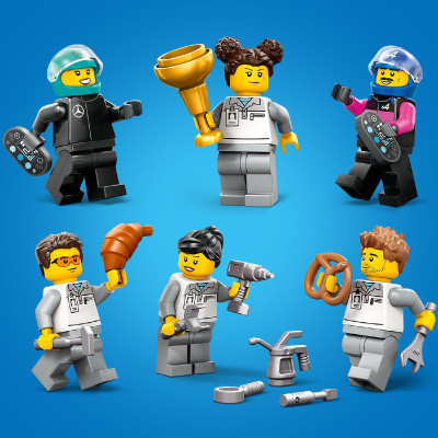 Đồ Chơi Lắp Ráp Gara F1 LEGO CITY 60444 (678 chi tiết)