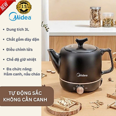 Ấm sắc thuốc Midea MD-JYE3001 Hàng chính hãng