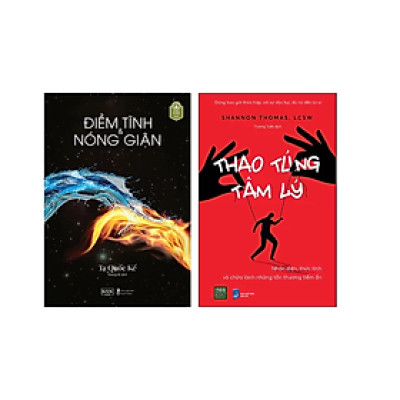 Combo 2Q Sách Tư Duy - Kĩ Năng Sống : Thao Túng Tâm Lý + Điềm Tĩnh Và Nóng Giận