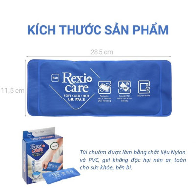 Túi Chườm Gel Nóng Lạnh Giảm Đau Hạ Sốt (28.5 x 11.5cm)