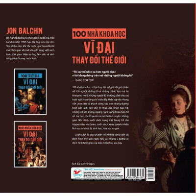 Sách - 100 Nhà Khoa Học Vĩ Đại Thay Đổi Thế Giới - Tân Việt Books