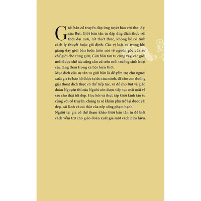 Giới Bản Khất Sĩ Tân Tu - Nghi Thức Tụng Giới Nam Khất Sĩ