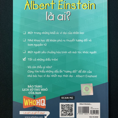 Bộ Sách Chân Dung - Albert Einstein Là Ai (Tái Bản 2022)