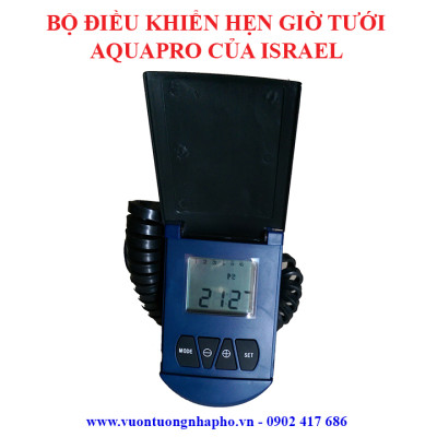 Bộ Điều Khiển Hẹn Giờ Tưới Tự Động Aquapro Sử Dụng Pin