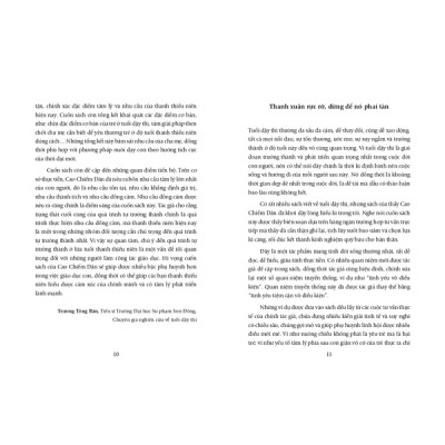 Thấu Hiểu Và Đồng Hành Cùng Con Ở Độ Tuổi Thanh Thiếu Niên