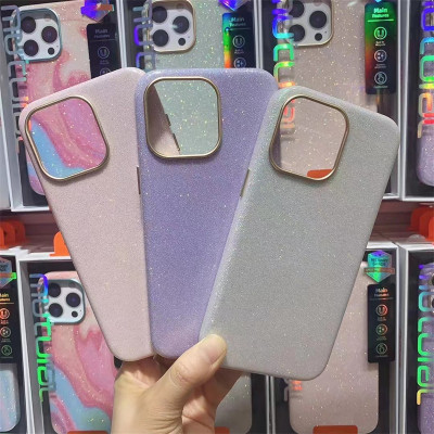 Ốp lưng kim tuyến lấp lánh đổi màu cho iPhone 15 Pro Max Mutural Ultra Hybrid Zero One Magfit - Hàng chính hãng