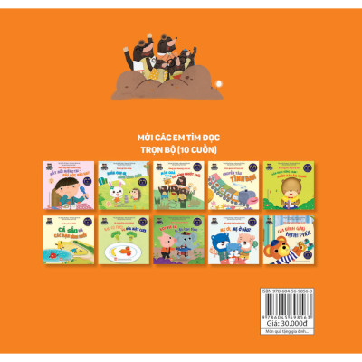 Truyện tranh phát triển tư duy - Kĩ năng cho bé yêu - Cùng Yêu Thương Chia Sẻ - MÓN QUÀ TẶNG GIA ĐÌNH CHUỘT CHŨI